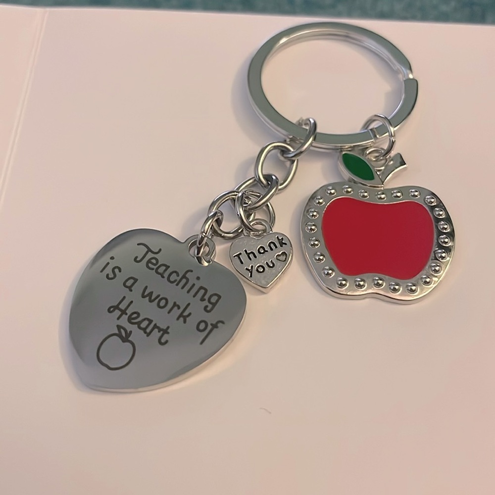 Brand new teacher keychain